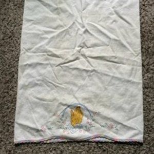 Vintage prayer pillowcase